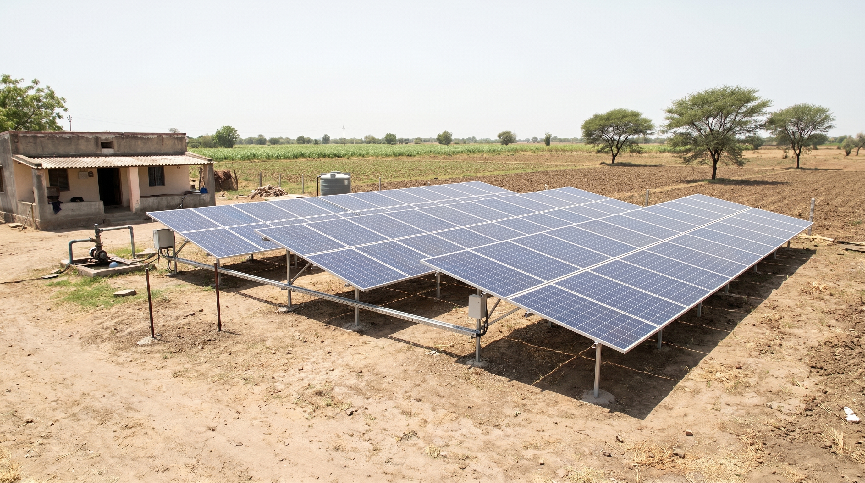 Farm Solar Installation