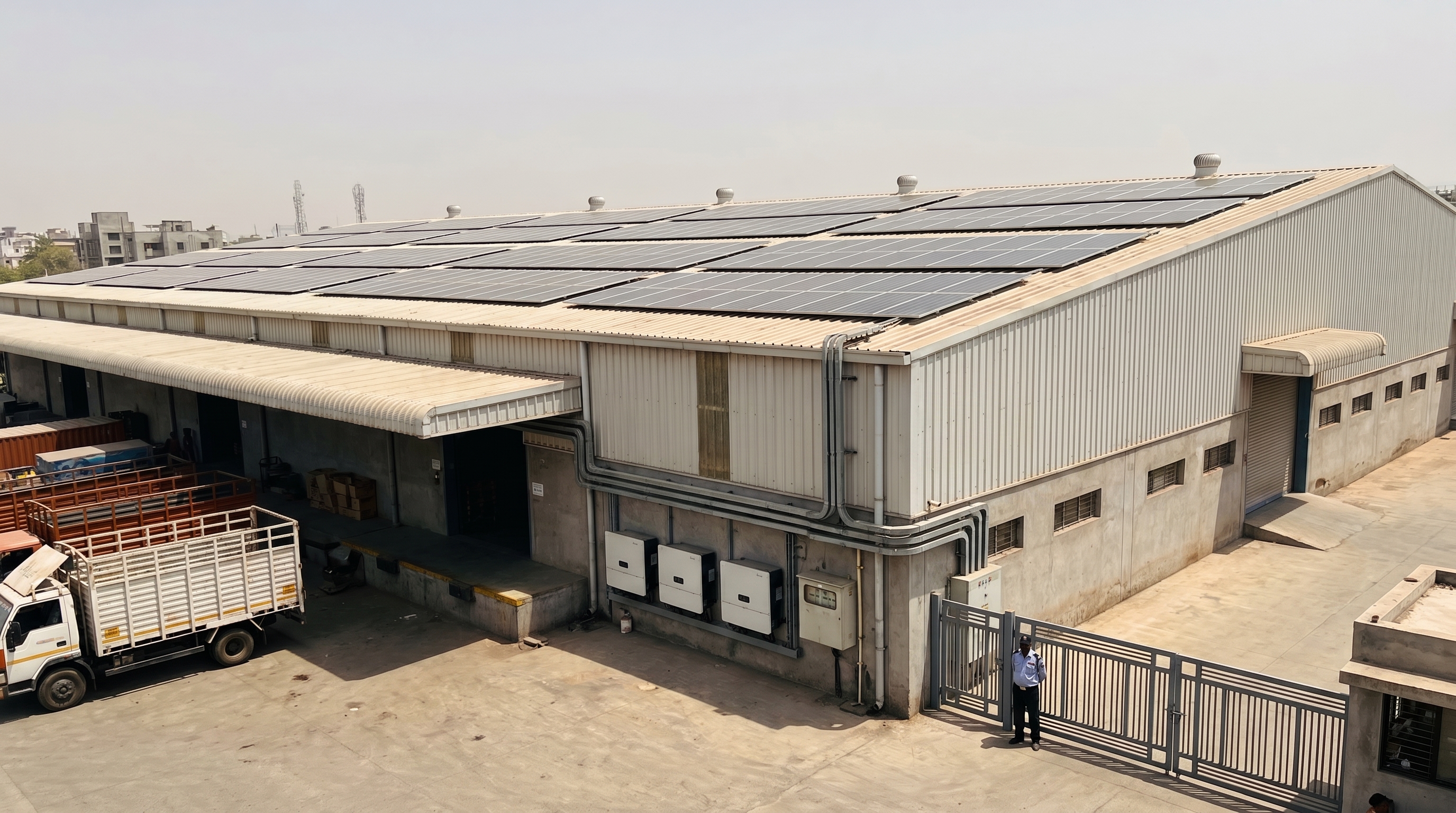 Warehouse Solar Plant